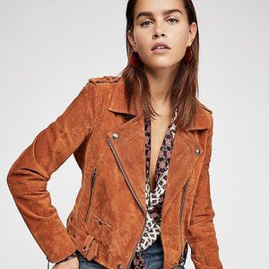 Blank NYC Suede Moto Jacket